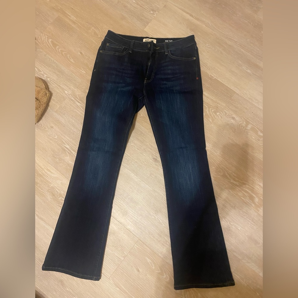 Warp and west Portland bootcut jeans